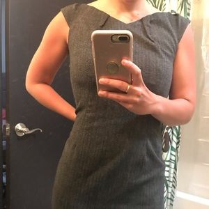 Gray Target/Mossimo sheath dress - fitted